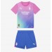 Günstige AC Milan Babykleidung 3rd Fussballtrikot Kinder 2023-24 Kurzarm (+ kurze hosen)